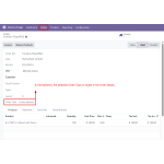 The selected Order Type is also visible in the backend order details.