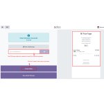 Enter customer email and click Create Order to send the estimate.