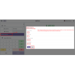 Clicking the Multi-Currency button opens a wizard to view exchange rates, enter amount, and add it