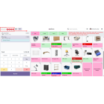 Displays active offers with a countdown timer, highlights discounts, and applies promotions like “Buy X Get Y.”