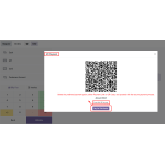 Select the preferred payment option, either Payment Link or QR Code, to proceed with the secure payment process.