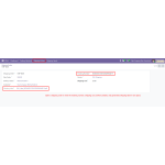 Open a Shipping Order to view the tracking number, shipping cost, delivery details, and generated shipping label.