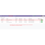 View all DHL shipping orders in a centralized list for easy shipment monitoring and management.