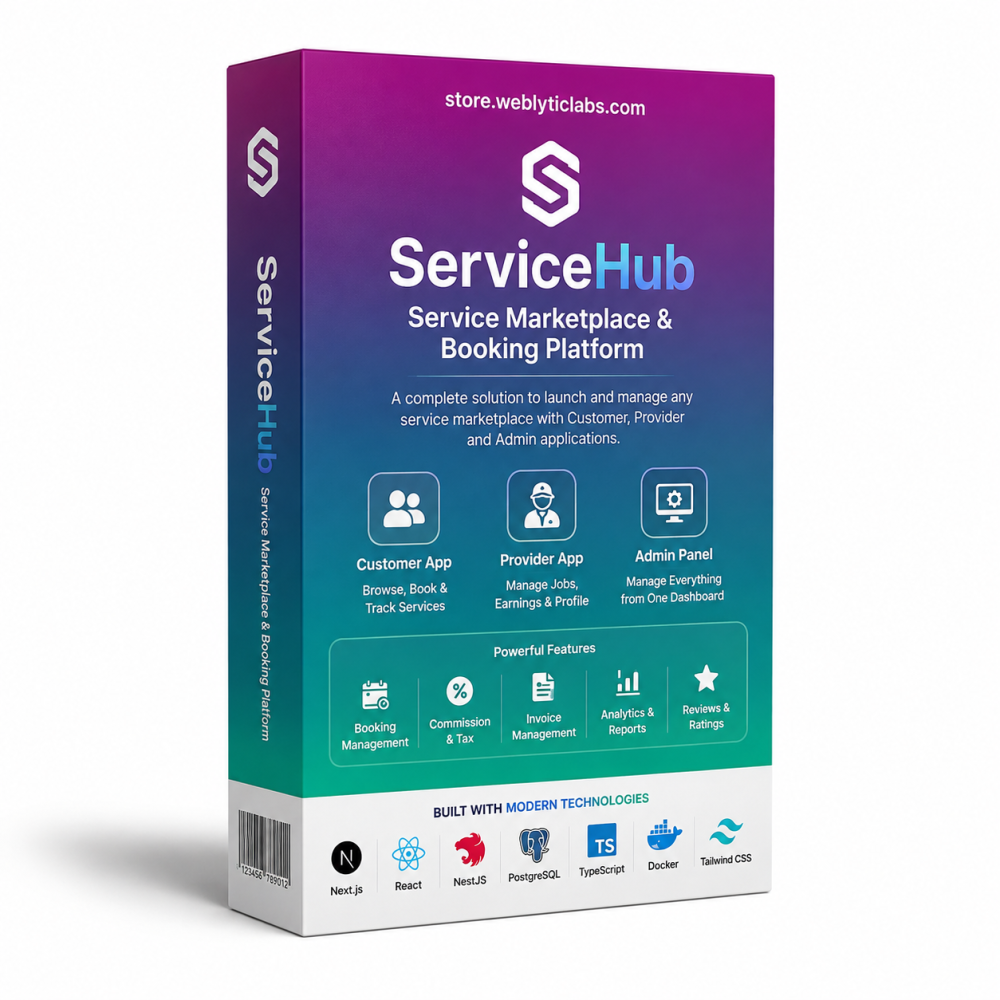 Service Marketplace & Booking Platform