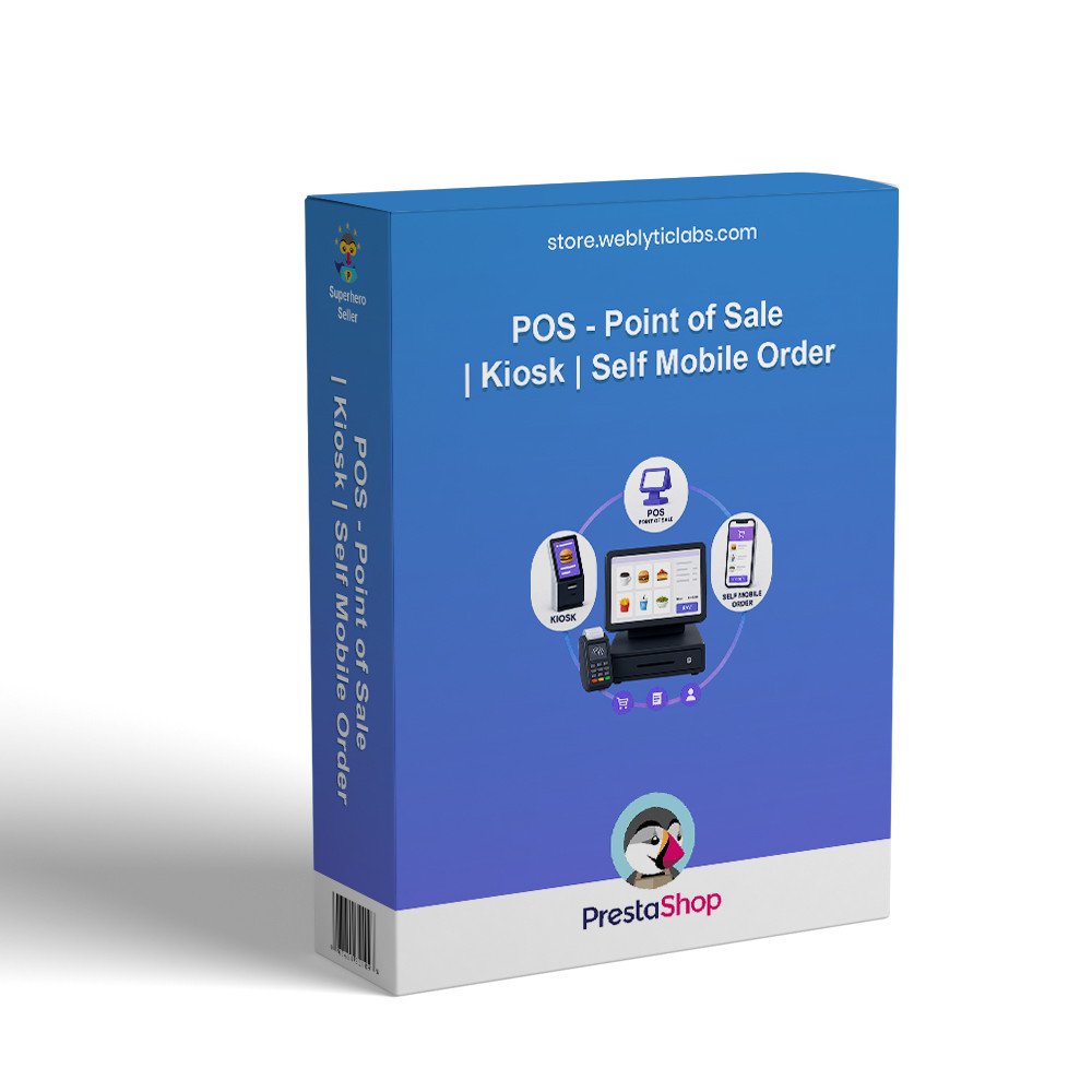 Prestashop POS - Point of Sale | Kiosk | Self Mobile Order