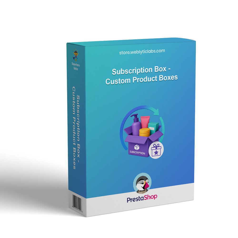 Prestashop Subscription Box - Custom Product Boxes