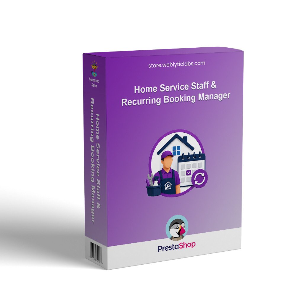 Prestashop Home Service Staff & Recurring Booking Manager