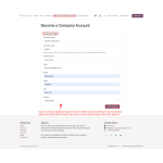 Odoo B2B Company Accounts