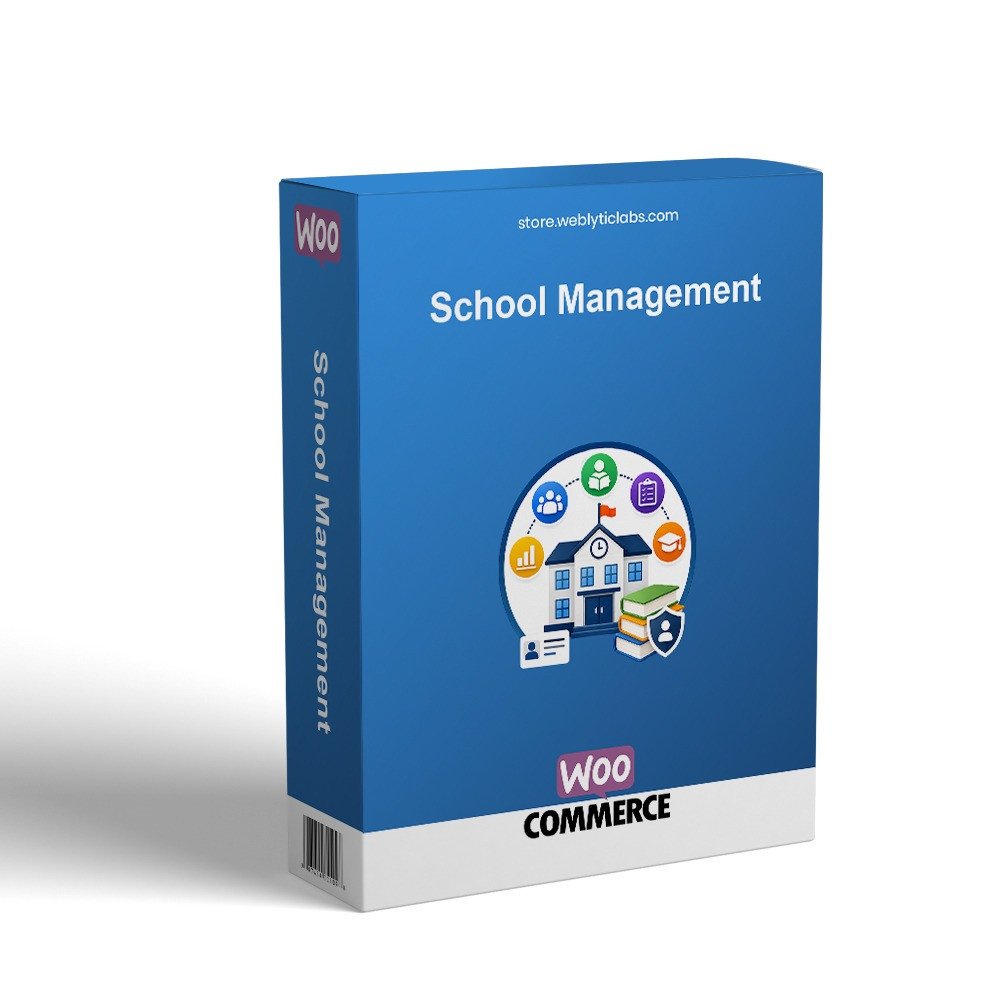 WooCommerce School & Institute Management Plugin