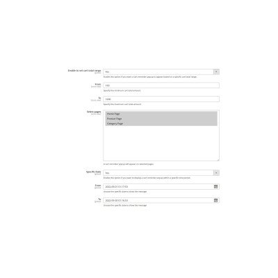 Increase Sales with Smart Cart Reminder Pop-up for E-Commerce