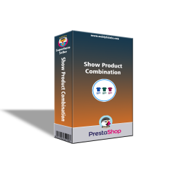Prestashop Show Product Combination by weblytic labs