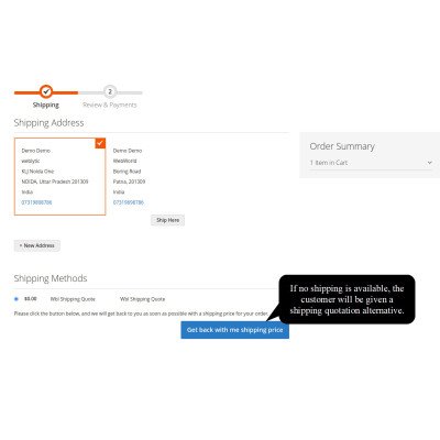 Enhance Your Magento Store with Request Shipping Quote Extension
