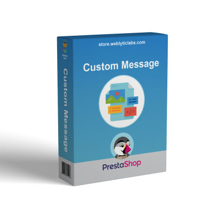 PrestaShop Custom Message for Home, Product, Cart & Checkout Page