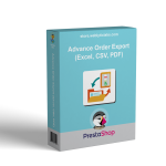 PrestaShop Advance Orders Export (Excel, CSV, PDF)