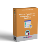 Multiple products with combination to cart - Quick Add
