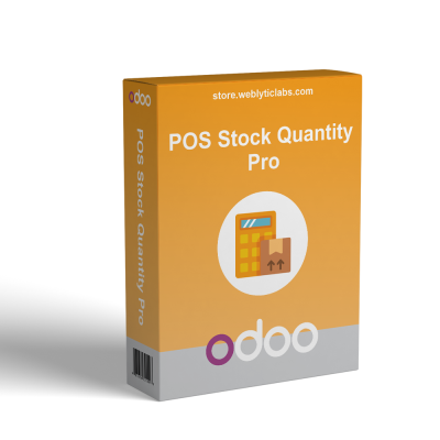 Odoo POS Stock Quantity Pro App | Enhance Your Inventory Management