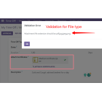 4. Validation of file type