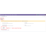 3. Option to upload shop image