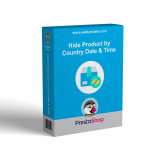 Hide Product by Country  Date & Time