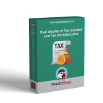 Dual display of Tax included and Tax excluded price