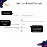 Email Domain - Restrict Registration & Group Switcher