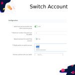 Switch Account – Add Sub-Customer Account