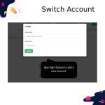 Switch Account – Add Sub-Customer Account