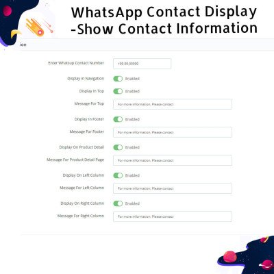 WhatsApp Contact Display - Show Contact Information