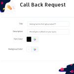 Call Back Request