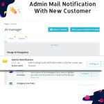 Admin Mail Notification With New Customer