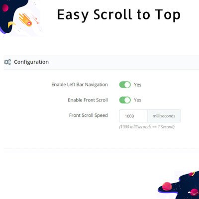 Easy Scroll To Top