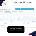 PrestaShop Bulk Specific Price CSV Import - Export Wizard