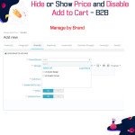 Hide or Show Price and Disable Add to Cart - B2B