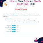 Hide or Show Price and Disable Add to Cart - B2B