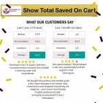 Show Total Saved On Cart