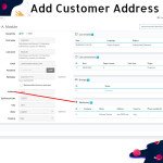 Add Customer Address On Registration Form