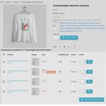 Multiple products with combination to cart - Quick Add