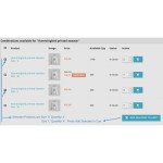 Multiple products with combination to cart - Quick Add