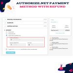 Authorize.net Payment Method with Refund