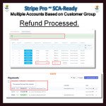 Stripe PRO-Multiple Account Based on Customer GroupSCA