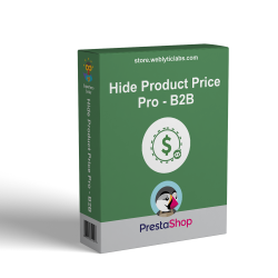 Prestashop Hide Product Price Pro - B2B Module