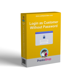 Prestashop Login as Customer Without Password Module