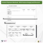 Custom Payment Method-With Fee(surcharge) and Discount