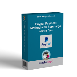 Prestashop Paypal Payment Method with Surcharge (extra fee) Module