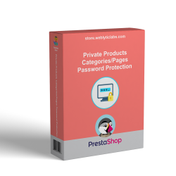 Prestashop Private Products/Categories/Pages- Password Protection Module