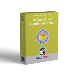 Prestashop Resend Order Confirmation Email Module