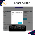 Order Sharing Via Email