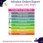 Export Orders to Excel