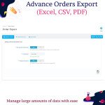 Advanced Order Export Tools