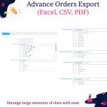 Export Orders in Multiple Formats